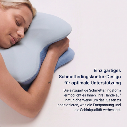 Nackenstützkissen, Premium-Memory-Schaum – Derila Ergo 