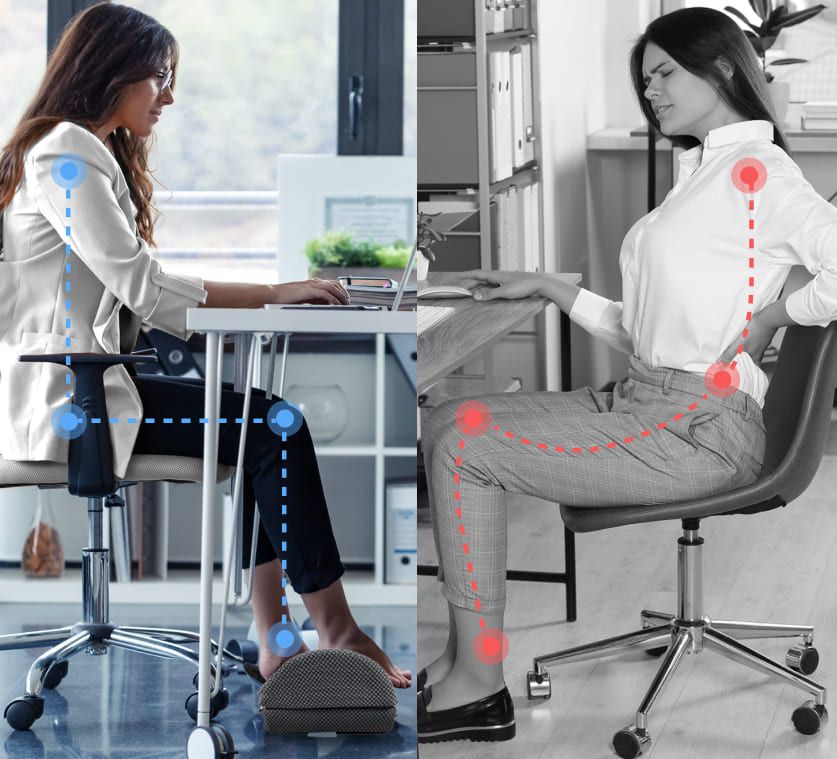 Klaudena Fußstützkissen